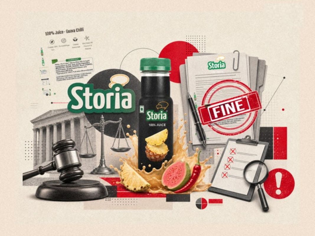 Central Consumer Protection Authority imposed a ₹1 lakh penalty each on Storia Foods and Beverages Pvt. Ltd. and Mrs. Bectors Food Specialities Ltd. for misleading advertisements related to food products